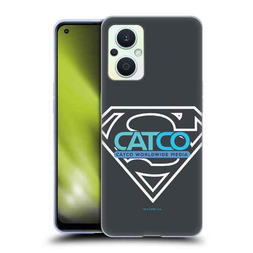 Supergirl TV Series Graphics Catco Soft Gel Case for OPPO Reno8 Lite