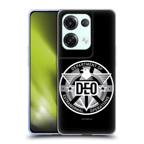 Supergirl TV Series Graphics Deo Soft Gel Case for OPPO Reno8 Pro