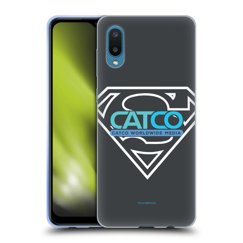 Supergirl TV Series Graphics Catco Soft Gel Case for Samsung Galaxy A02/M02 (2021)