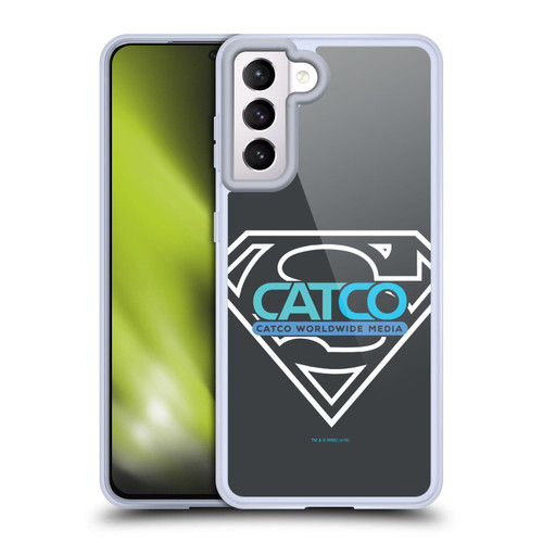 Supergirl TV Series Graphics Catco Soft Gel Case for Samsung Galaxy S21 5G