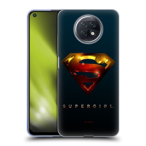 Supergirl TV Series Graphics Crest Soft Gel Case for Xiaomi Redmi Note 9T 5G