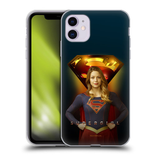 Supergirl TV Series Key Art Kara Danvers Soft Gel Case for Apple iPhone 11