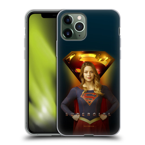 Supergirl TV Series Key Art Kara Danvers Soft Gel Case for Apple iPhone 11 Pro