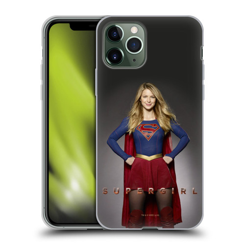 Supergirl TV Series Key Art Kara Zor-El Soft Gel Case for Apple iPhone 11 Pro