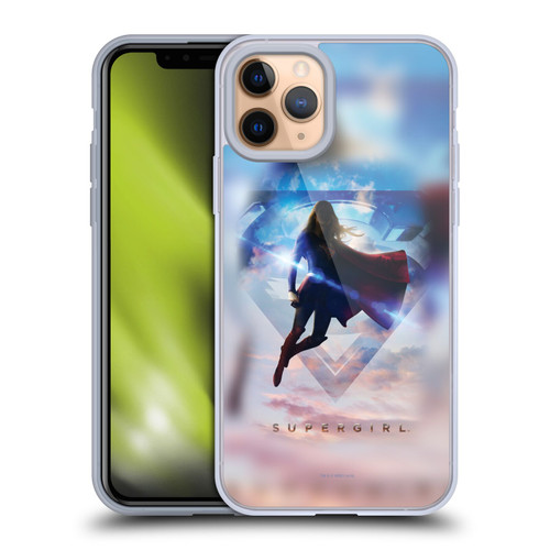 Supergirl TV Series Key Art Poster Soft Gel Case for Apple iPhone 11 Pro