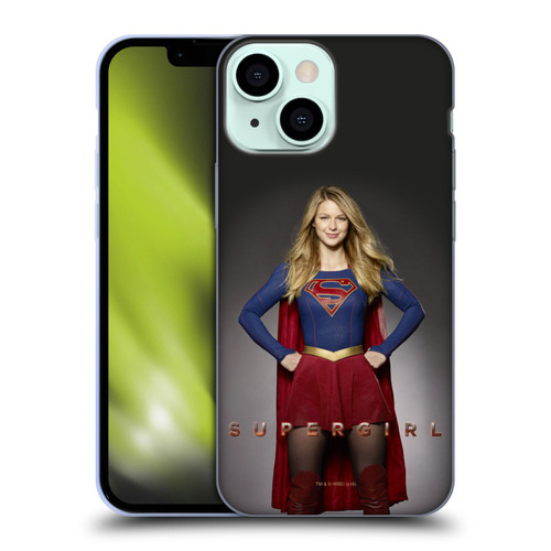Supergirl TV Series Key Art Kara Zor-El Soft Gel Case for Apple iPhone 13 Mini