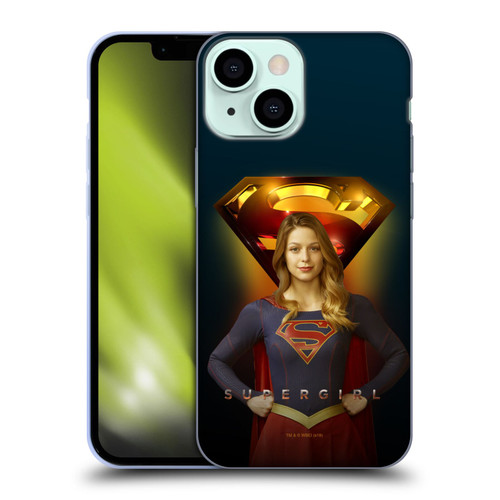 Supergirl TV Series Key Art Kara Danvers Soft Gel Case for Apple iPhone 13 Mini