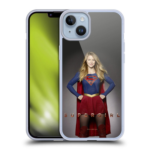 Supergirl TV Series Key Art Kara Zor-El Soft Gel Case for Apple iPhone 14 Plus
