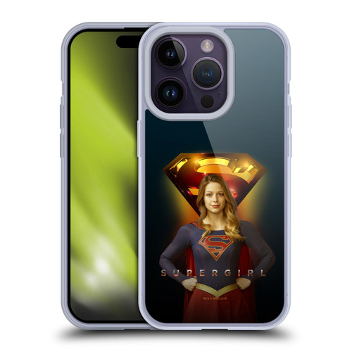 Supergirl TV Series Key Art Kara Danvers Soft Gel Case for Apple iPhone 14 Pro