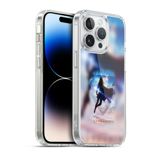 Supergirl TV Series Key Art Poster Soft Gel Case for Apple iPhone 14 Pro & MagSafe