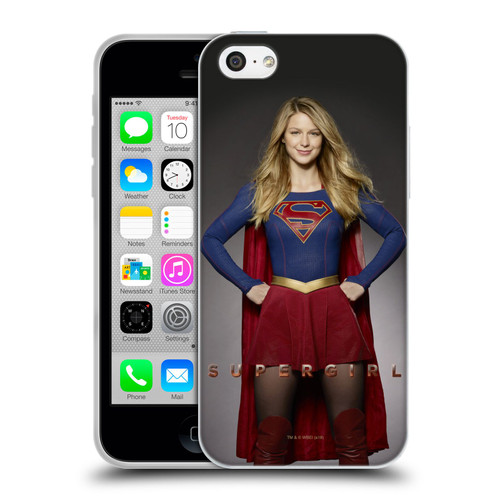 Supergirl TV Series Key Art Kara Zor-El Soft Gel Case for Apple iPhone 5c