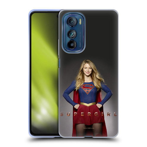 Supergirl TV Series Key Art Kara Zor-El Soft Gel Case for Motorola Edge 30