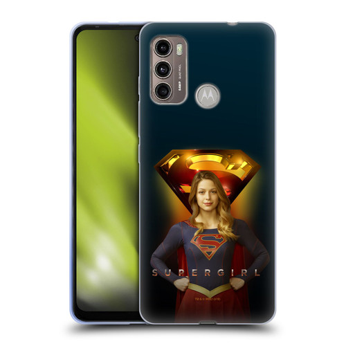 Supergirl TV Series Key Art Kara Danvers Soft Gel Case for Motorola Moto G60 / Moto G40 Fusion