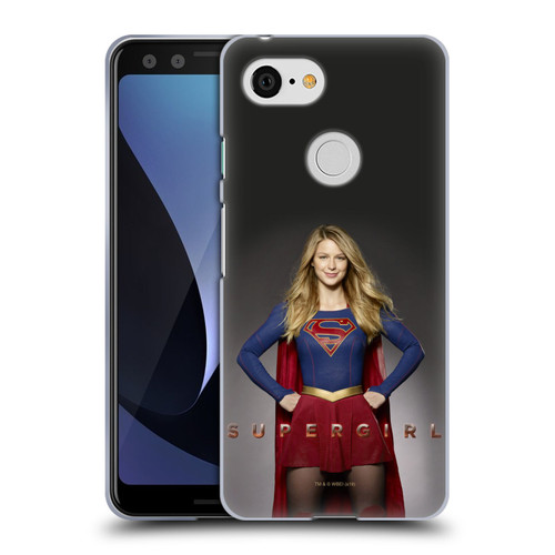 Supergirl TV Series Key Art Kara Zor-El Soft Gel Case for Google Pixel 3