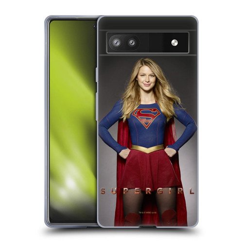 Supergirl TV Series Key Art Kara Zor-El Soft Gel Case for Google Pixel 6a