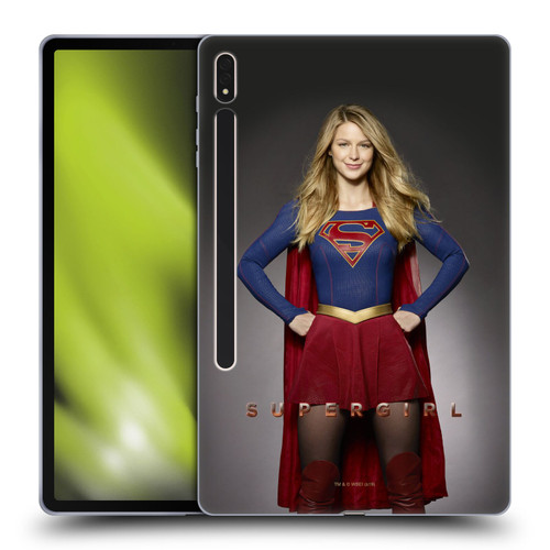 Supergirl TV Series Key Art Kara Zor-El Soft Gel Case for Samsung Galaxy Tab S8 Plus