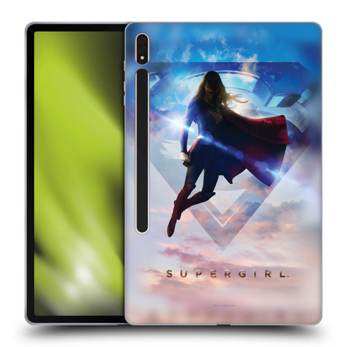 Supergirl TV Series Key Art Poster Soft Gel Case for Samsung Galaxy Tab S8 Plus