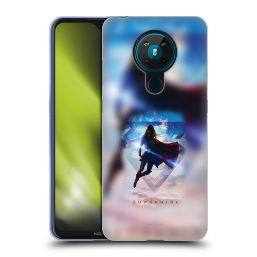 Supergirl TV Series Key Art Poster Soft Gel Case for Nokia 5.3