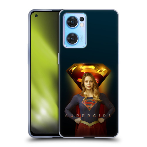 Supergirl TV Series Key Art Kara Danvers Soft Gel Case for OPPO Reno7 5G / Find X5 Lite