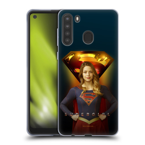 Supergirl TV Series Key Art Kara Danvers Soft Gel Case for Samsung Galaxy A21 (2020)