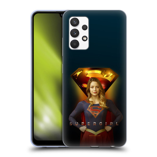 Supergirl TV Series Key Art Kara Danvers Soft Gel Case for Samsung Galaxy A32 (2021)