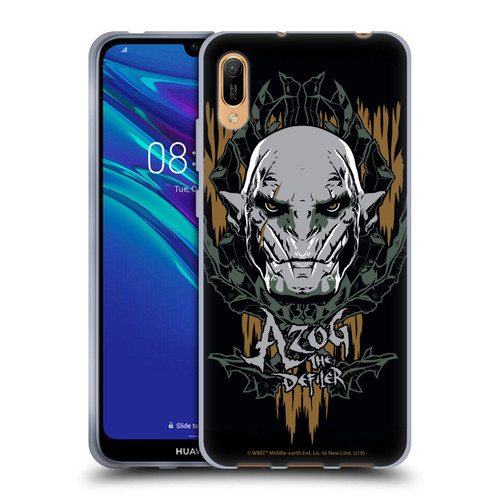 The Hobbit The Battle of the Five Armies Graphics Azog The Defiler Soft Gel Case for Huawei Y6 Pro (2019)