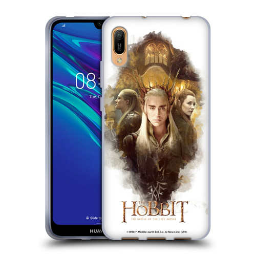 The Hobbit The Battle of the Five Armies Graphics Elves Soft Gel Case for Huawei Y6 Pro (2019)