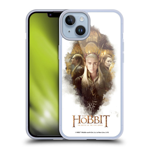 The Hobbit The Battle of the Five Armies Graphics Elves Soft Gel Case for Apple iPhone 14 Plus