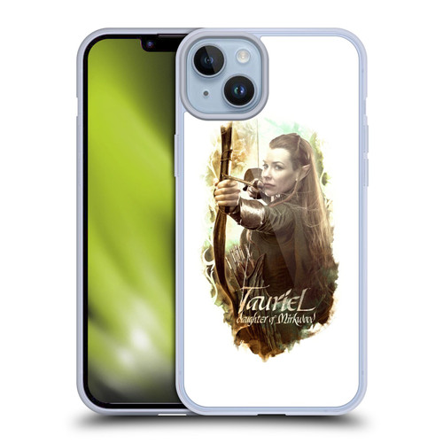 The Hobbit The Battle of the Five Armies Graphics Tauriel Soft Gel Case for Apple iPhone 14 Plus