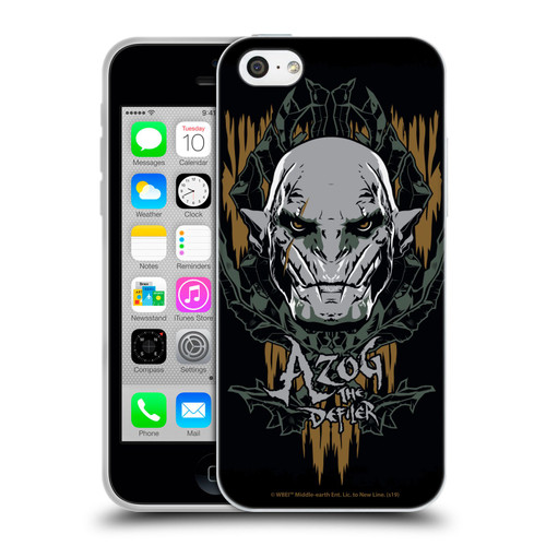 The Hobbit The Battle of the Five Armies Graphics Azog The Defiler Soft Gel Case for Apple iPhone 5c