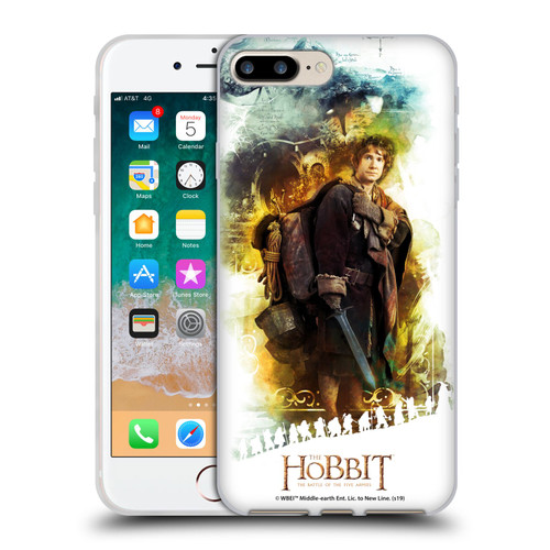 The Hobbit The Battle of the Five Armies Graphics Bilbo Journey Soft Gel Case for Apple iPhone 7 Plus / iPhone 8 Plus