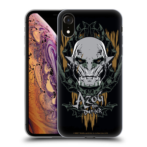 The Hobbit The Battle of the Five Armies Graphics Azog The Defiler Soft Gel Case for Apple iPhone XR