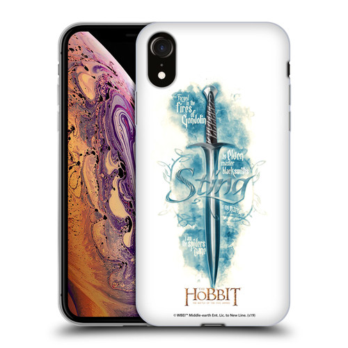 The Hobbit The Battle of the Five Armies Graphics Sting Soft Gel Case for Apple iPhone XR