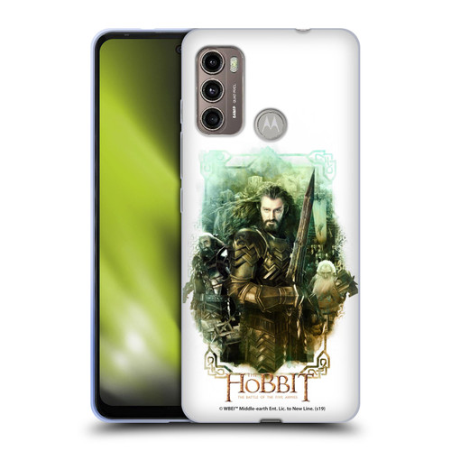 The Hobbit The Battle of the Five Armies Graphics Dwarves Soft Gel Case for Motorola Moto G60 / Moto G40 Fusion