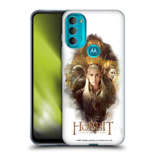 The Hobbit The Battle of the Five Armies Graphics Elves Soft Gel Case for Motorola Moto G71 5G