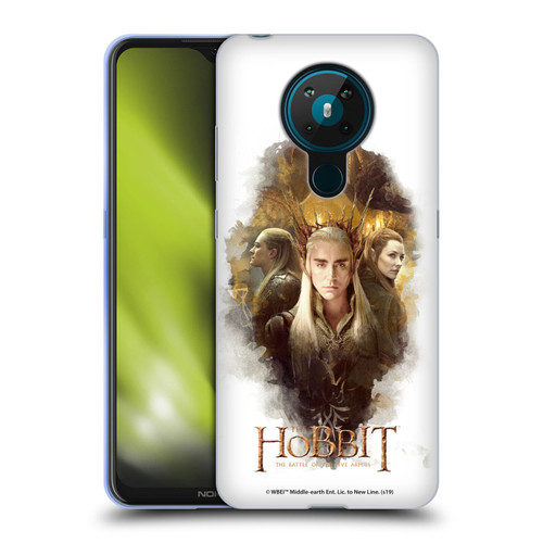 The Hobbit The Battle of the Five Armies Graphics Elves Soft Gel Case for Nokia 5.3