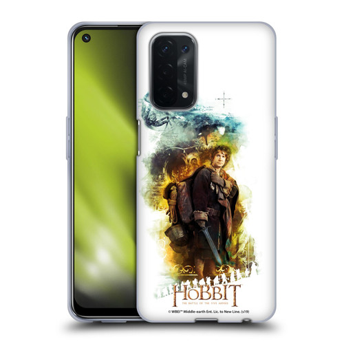 The Hobbit The Battle of the Five Armies Graphics Bilbo Journey Soft Gel Case for OPPO A54 5G
