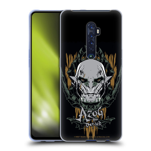 The Hobbit The Battle of the Five Armies Graphics Azog The Defiler Soft Gel Case for OPPO Reno 2