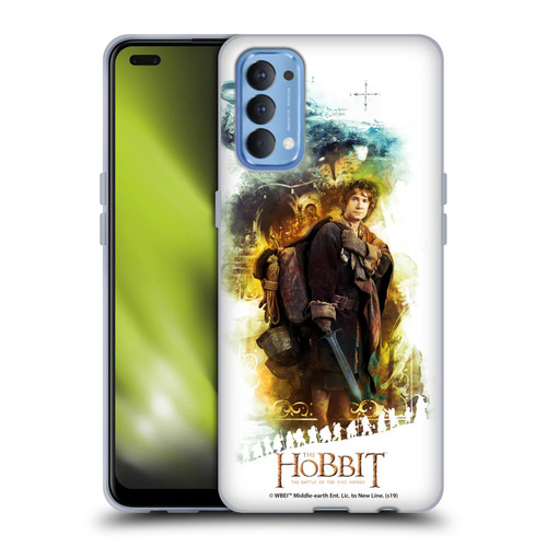 The Hobbit The Battle of the Five Armies Graphics Bilbo Journey Soft Gel Case for OPPO Reno 4 5G