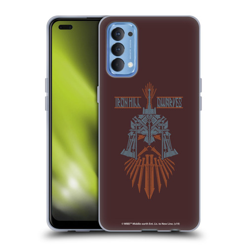 The Hobbit The Battle of the Five Armies Graphics Ironhil Dwarves Soft Gel Case for OPPO Reno 4 5G