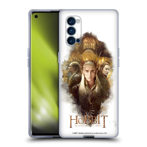 The Hobbit The Battle of the Five Armies Graphics Elves Soft Gel Case for OPPO Reno 4 Pro 5G