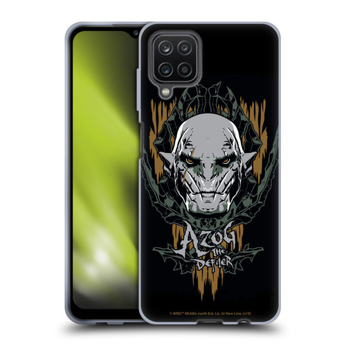The Hobbit The Battle of the Five Armies Graphics Azog The Defiler Soft Gel Case for Samsung Galaxy A12 (2020)