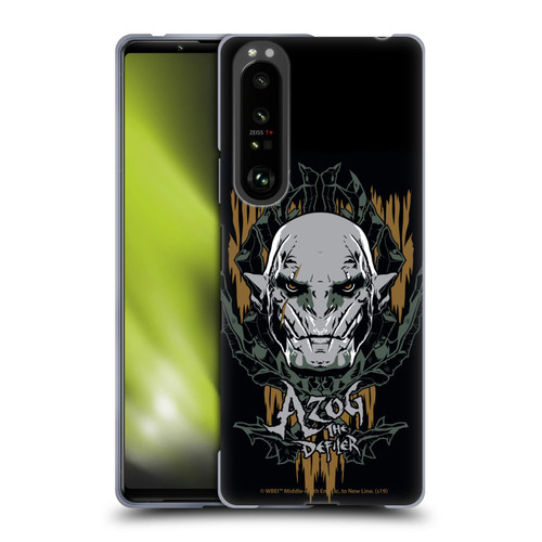 The Hobbit The Battle of the Five Armies Graphics Azog The Defiler Soft Gel Case for Sony Xperia 1 III