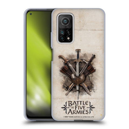 The Hobbit The Battle of the Five Armies Graphics Battle Swords Soft Gel Case for Xiaomi Mi 10T 5G