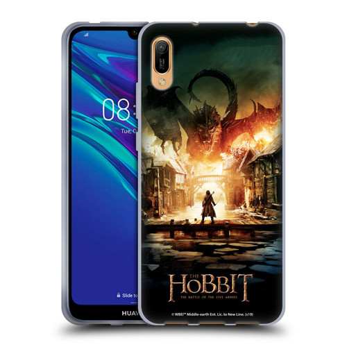 The Hobbit The Battle of the Five Armies Posters Smaug Soft Gel Case for Huawei Y6 Pro (2019)