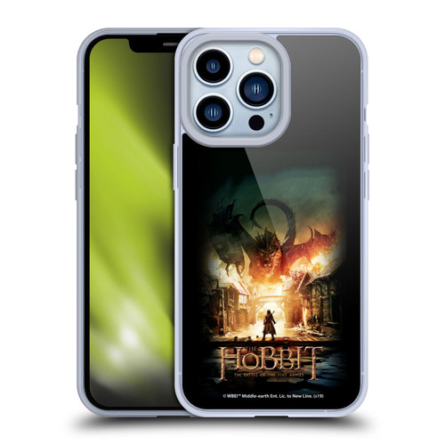 The Hobbit The Battle of the Five Armies Posters Smaug Soft Gel Case for Apple iPhone 13 Pro