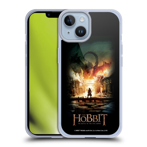 The Hobbit The Battle of the Five Armies Posters Smaug Soft Gel Case for Apple iPhone 14