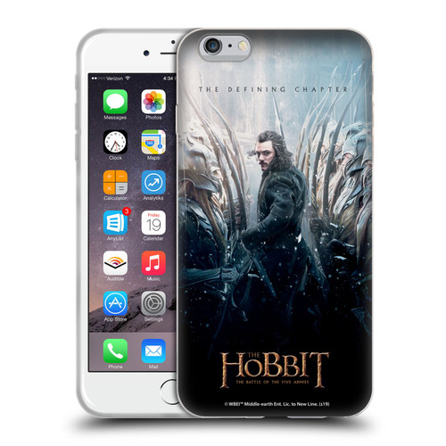 The Hobbit The Battle of the Five Armies Posters Bard Soft Gel Case for Apple iPhone 6 Plus / iPhone 6s Plus