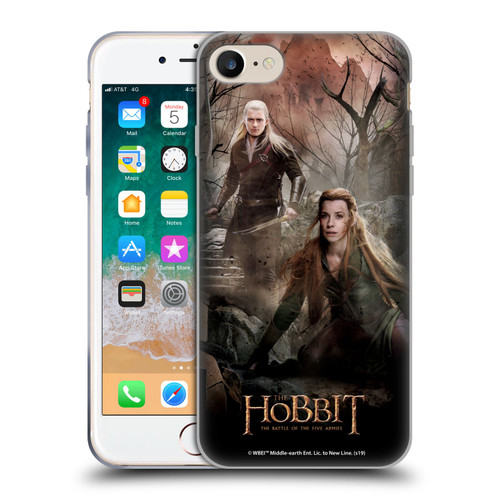 The Hobbit The Battle of the Five Armies Posters Elves Soft Gel Case for Apple iPhone 7 / 8 / SE 2020 & 2022