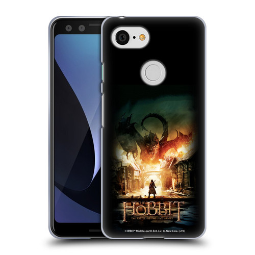 The Hobbit The Battle of the Five Armies Posters Smaug Soft Gel Case for Google Pixel 3
